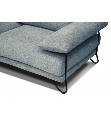Ecksofa links 5-Sitzer LORI