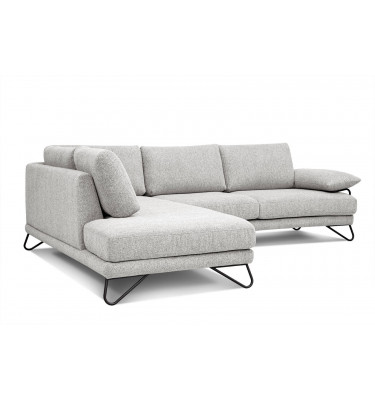 Ecksofa links 5-Sitzer LORI