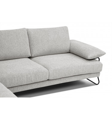 Ecksofa links 5-Sitzer LORI