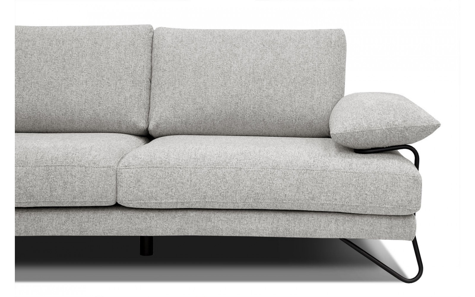 Ecksofa links 5-Sitzer LORI