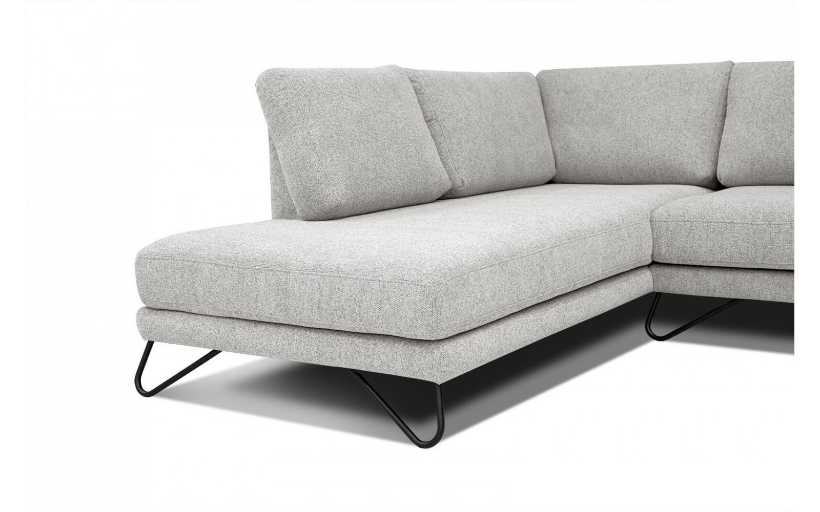 Ecksofa links 5-Sitzer LORI
