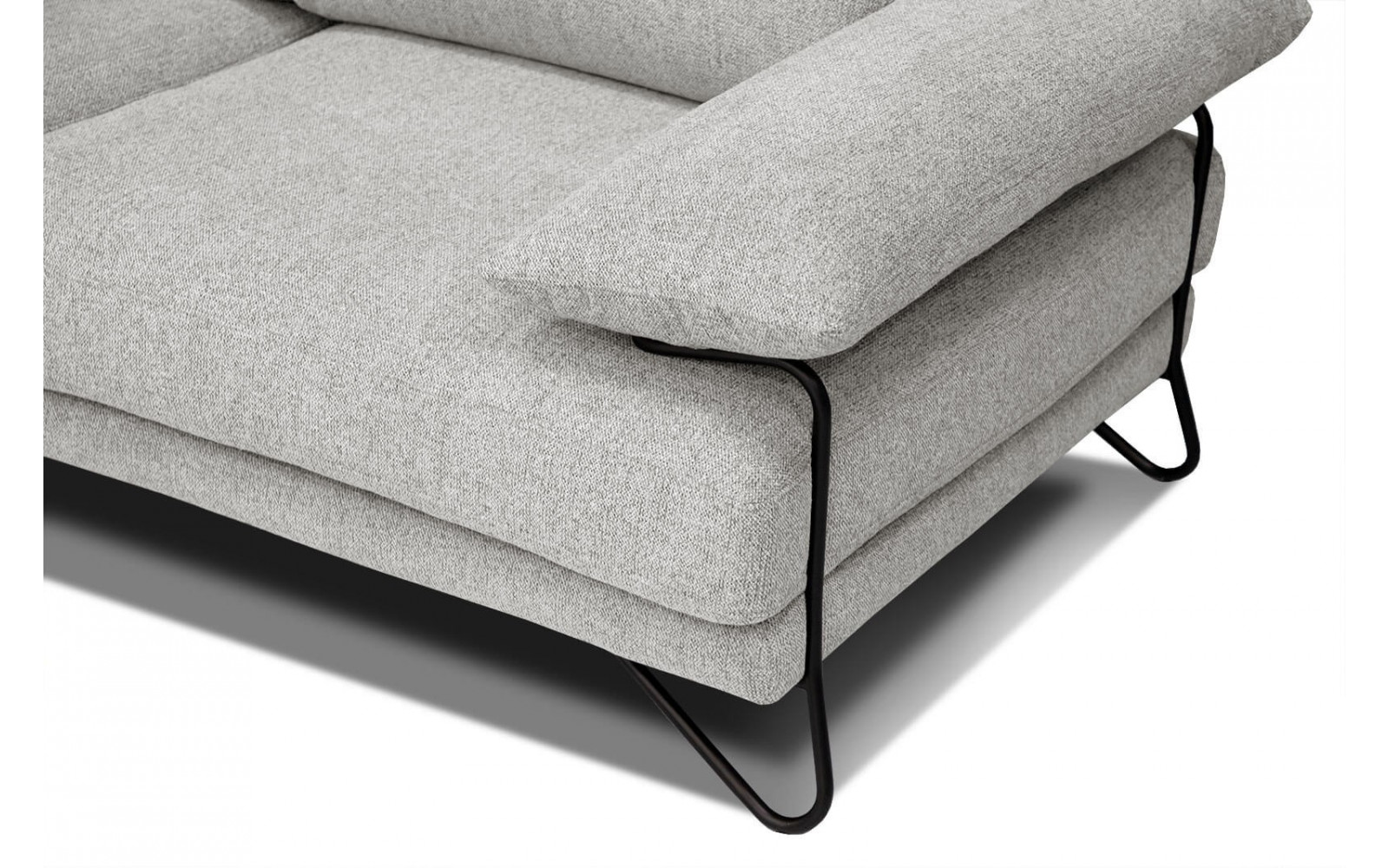 Ecksofa links 5-Sitzer LORI