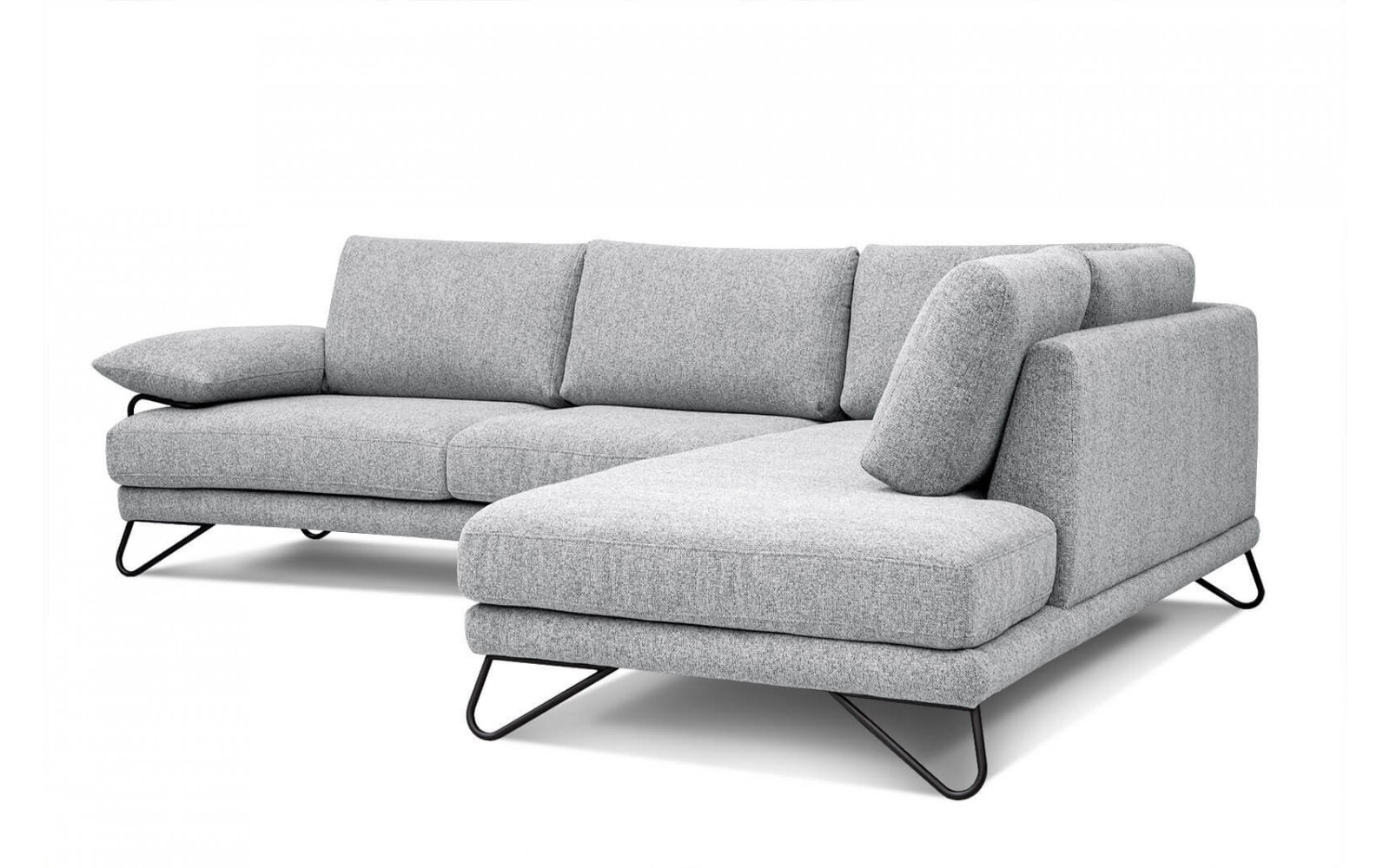 Ecksofa rechts 5-Sitzer LORI