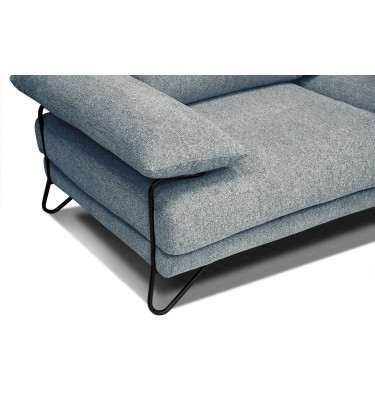 Ecksofa rechts 5-Sitzer LORI