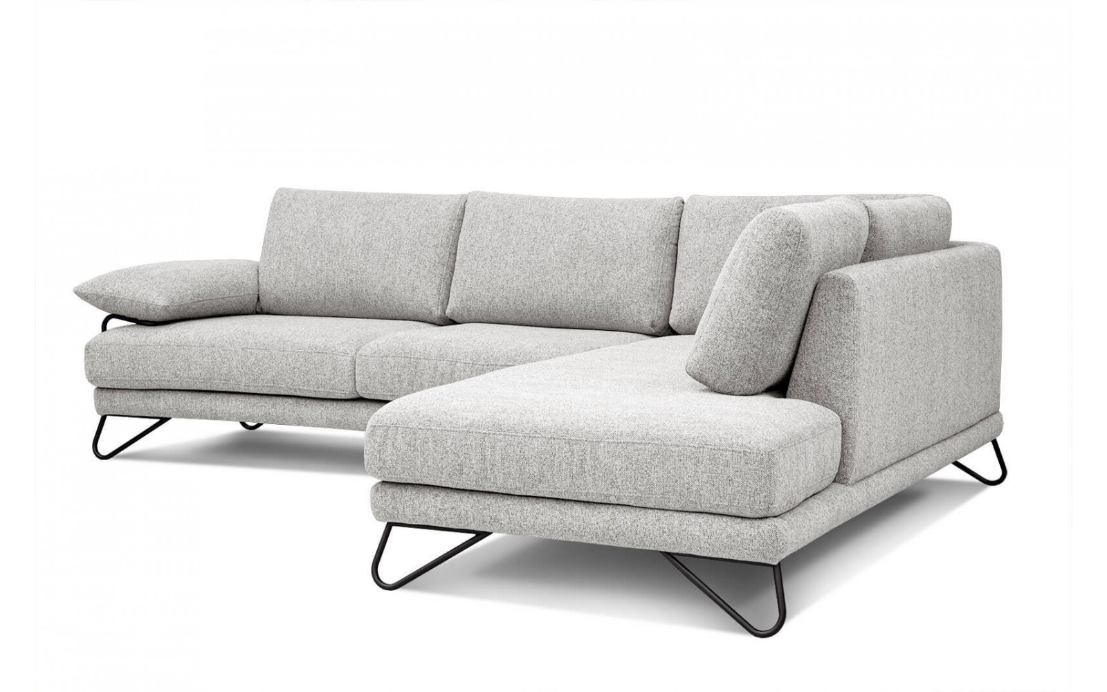 Ecksofa rechts 5-Sitzer LORI