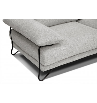 Ecksofa rechts 5-Sitzer LORI