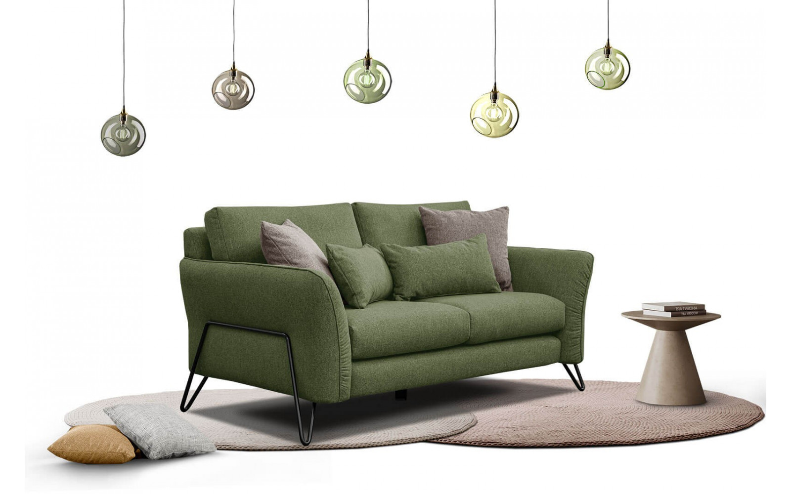Sofa 2-Sitzer Lorem kaufen | Modernes Designersofa | Wozimo