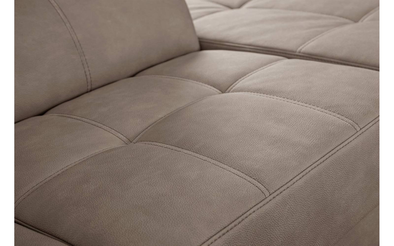 Ecksofa 5-Sitzer rechts Taunus | Mit verstellbaren Kopfstützen | Wozimo