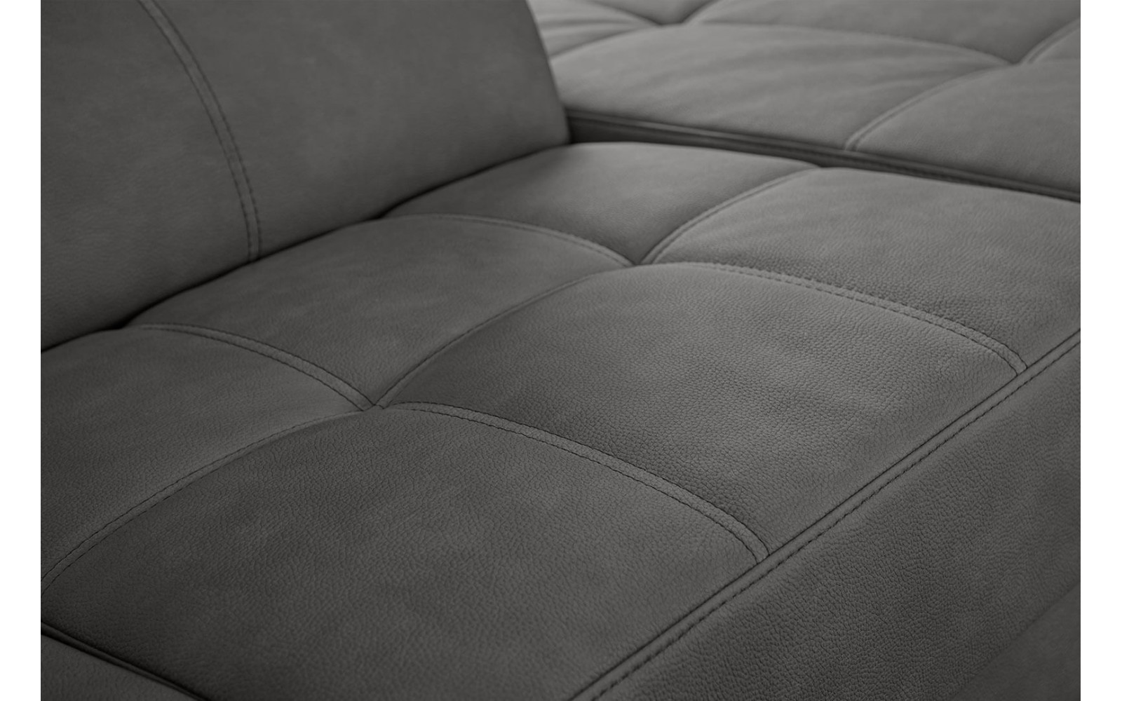 Ecksofa 5-Sitzer rechts Taunus | Mit verstellbaren Kopfstützen | Wozimo