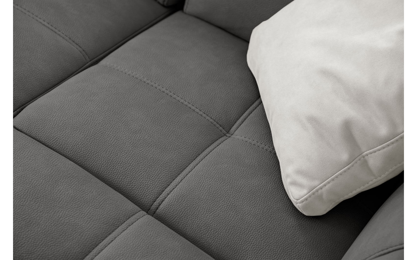 Ecksofa 5-Sitzer rechts Taunus | Mit verstellbaren Kopfstützen | Wozimo