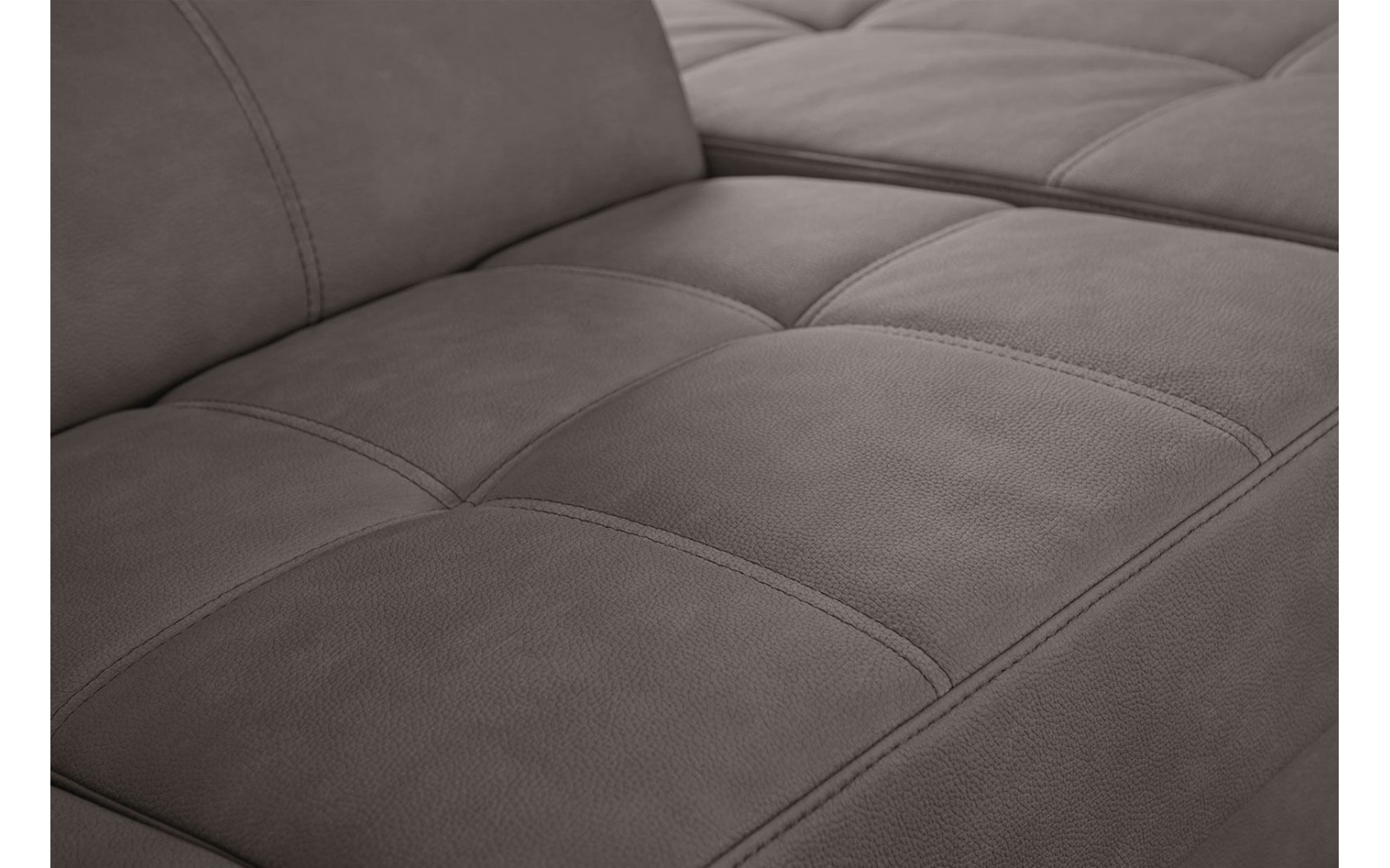 Ecksofa 5-Sitzer rechts Taunus | Mit verstellbaren Kopfstützen | Wozimo