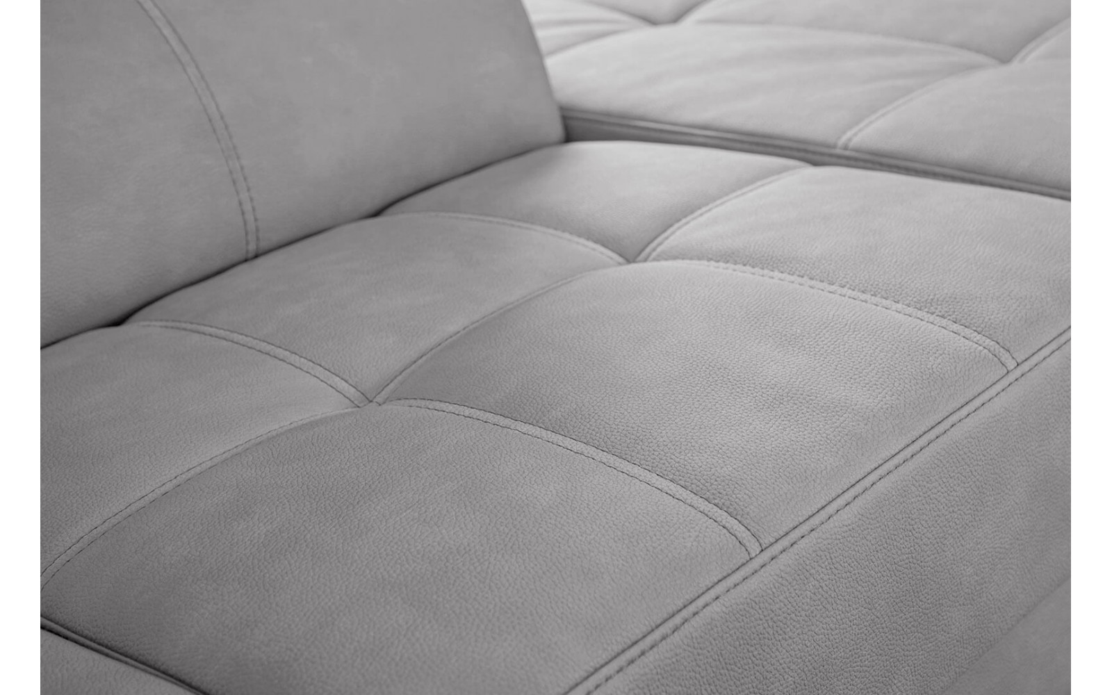 Ecksofa 5-Sitzer rechts Taunus | Mit verstellbaren Kopfstützen | Wozimo