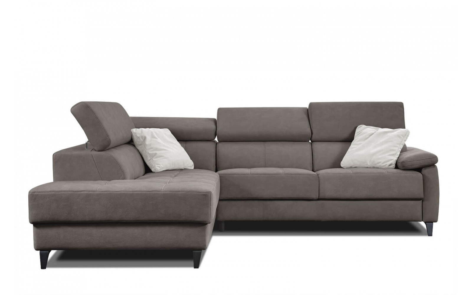 Ecksofa 5-Sitzer links Taunus | Mit verstellbaren Kopfstützen | Wozimo