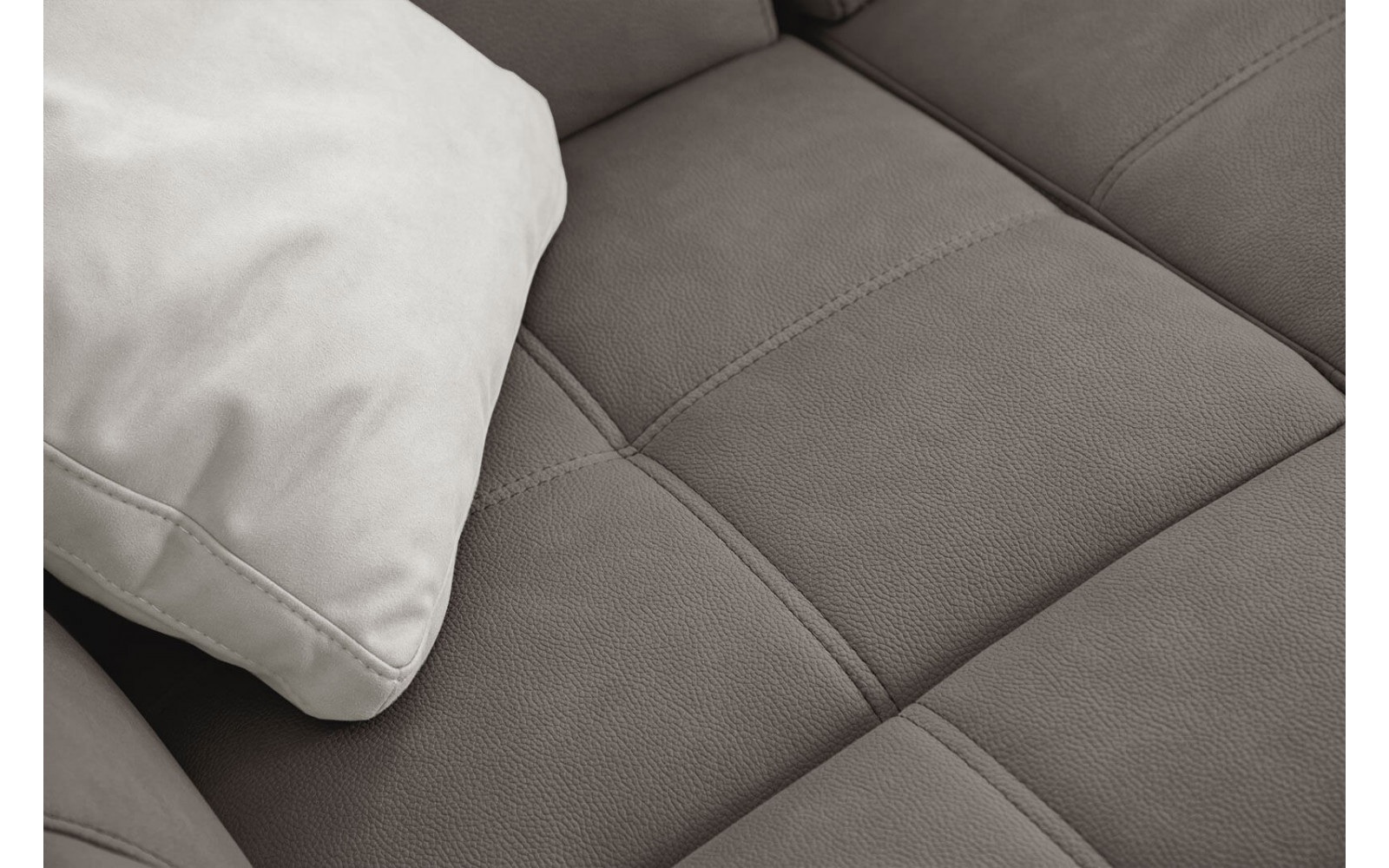 Ecksofa 5-Sitzer links Taunus | Mit verstellbaren Kopfstützen | Wozimo