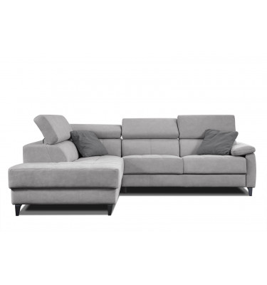 Ecksofa 5-Sitzer links Taunus | Mit verstellbaren Kopfstützen | Wozimo