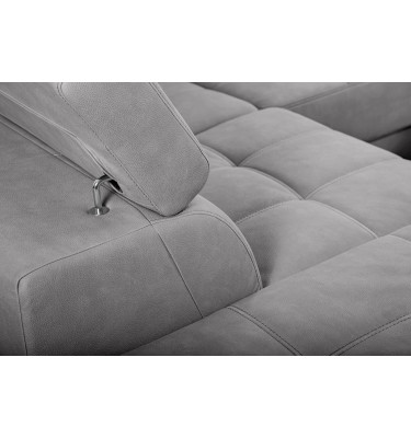 Ecksofa 5-Sitzer links Taunus | Mit verstellbaren Kopfstützen | Wozimo