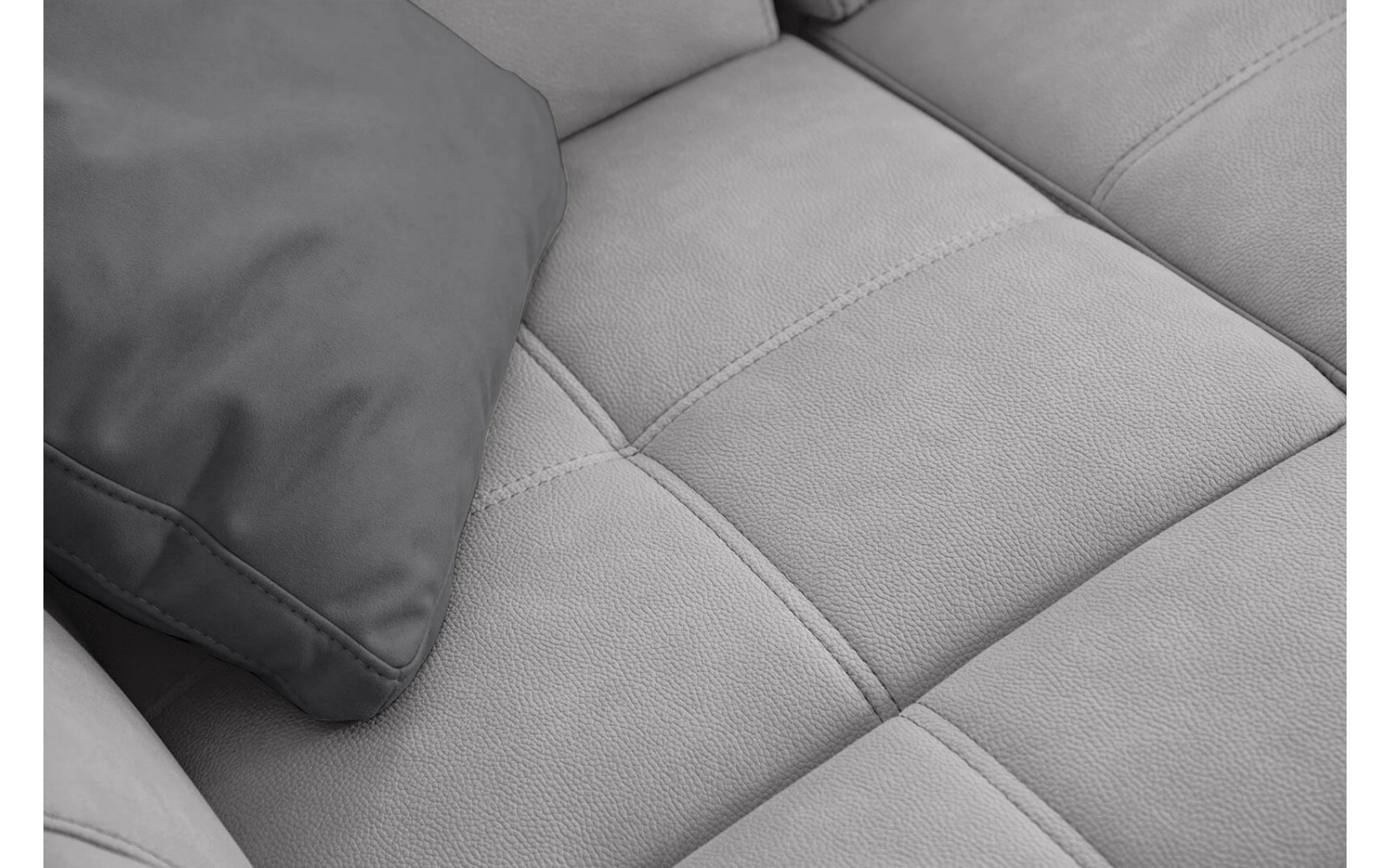 Ecksofa 5-Sitzer links Taunus | Mit verstellbaren Kopfstützen | Wozimo