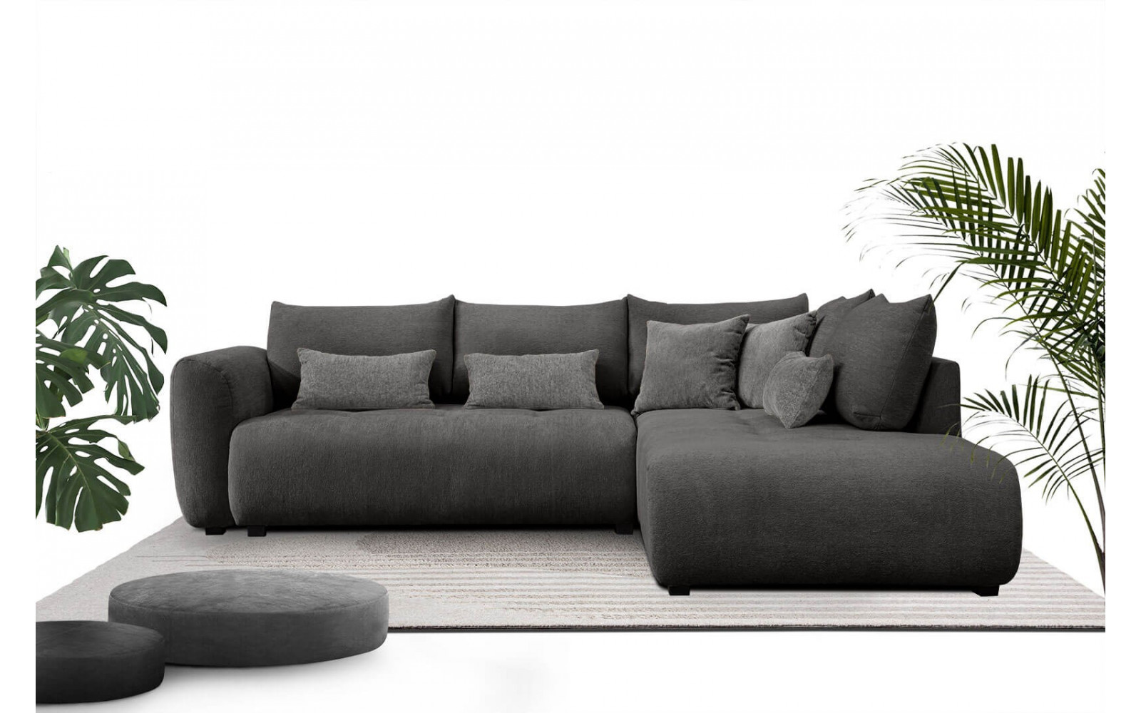 Ecksofa 5-Sitzer rechts Soreno | Mit Schlaffunktion kaufen | Wozimo