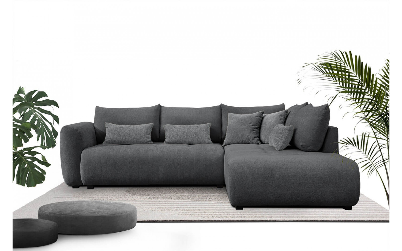 Ecksofa 5-Sitzer rechts Soreno | Mit Schlaffunktion kaufen | Wozimo