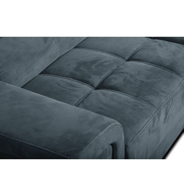 Ecksofa rechts mit verstellbaren Kopfstützen 5-Sitzer KELTE