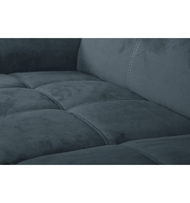 Ecksofa rechts mit verstellbaren Kopfstützen 5-Sitzer KELTE