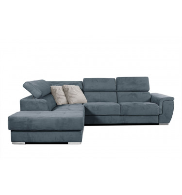 Ecksofa 5-Sitzer links Kelte | Mit verstellbaren Kopfstützen | Wozimo