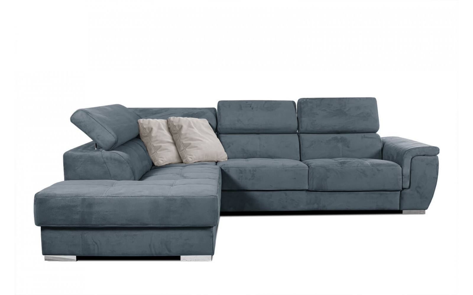 Ecksofa 5-Sitzer links Kelte | Mit verstellbaren Kopfstützen | Wozimo