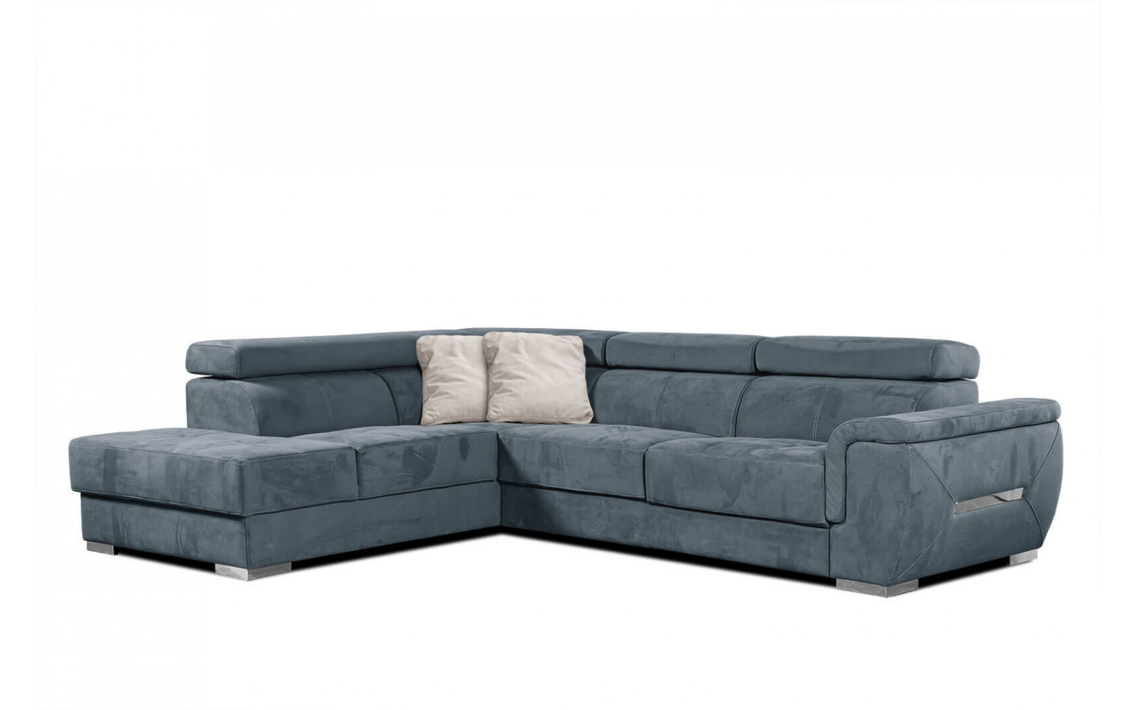 Ecksofa 5-Sitzer links Kelte | Mit verstellbaren Kopfstützen | Wozimo