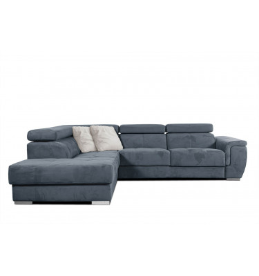 Ecksofa 5-Sitzer links Kelte | Mit verstellbaren Kopfstützen | Wozimo