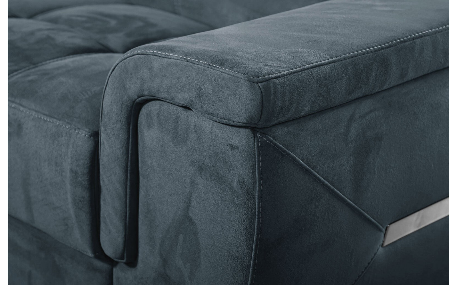 Ecksofa 5-Sitzer links Kelte | Mit verstellbaren Kopfstützen | Wozimo