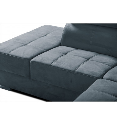 Ecksofa 5-Sitzer links Kelte | Mit verstellbaren Kopfstützen | Wozimo