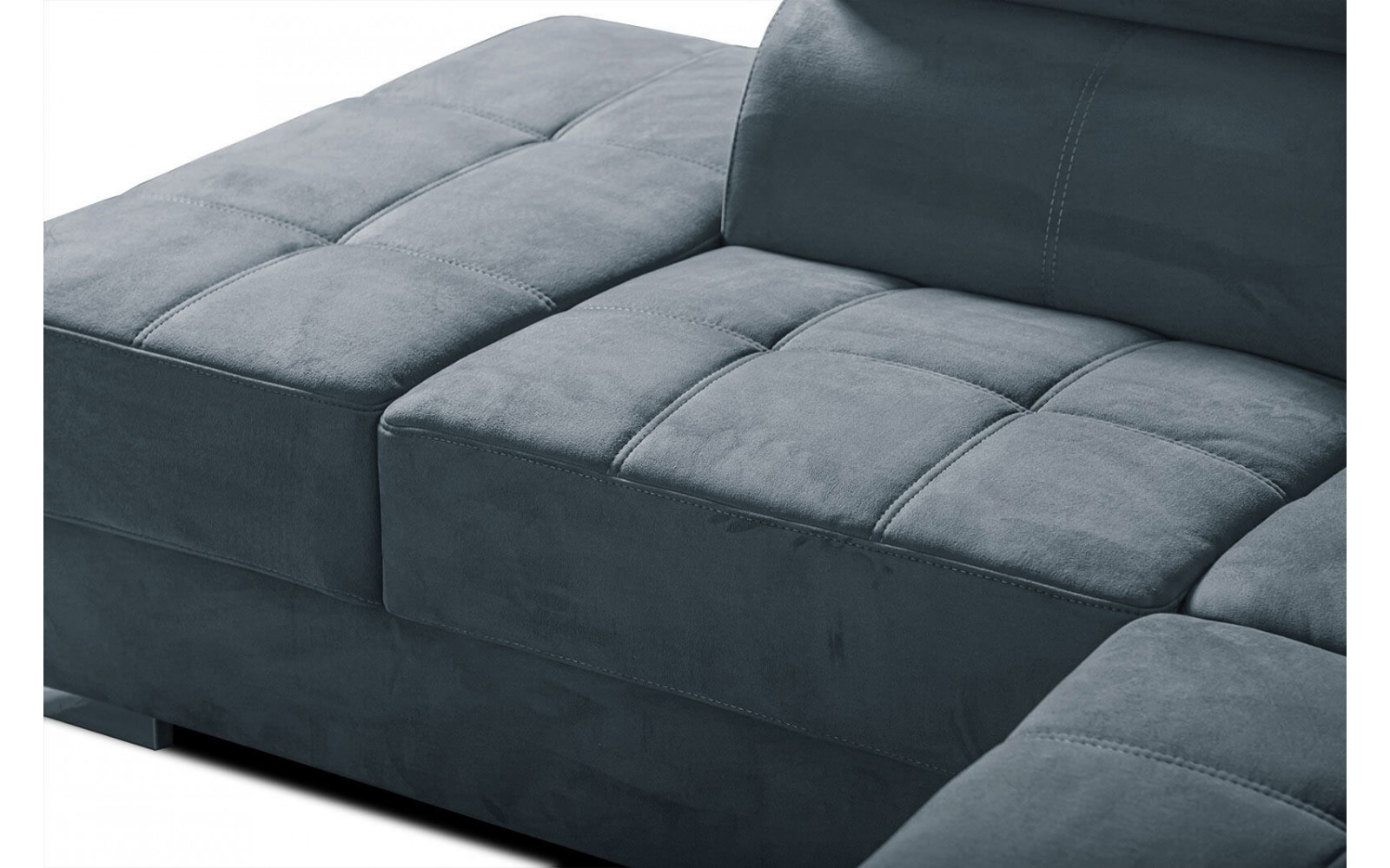 Ecksofa 5-Sitzer links Kelte | Mit verstellbaren Kopfstützen | Wozimo