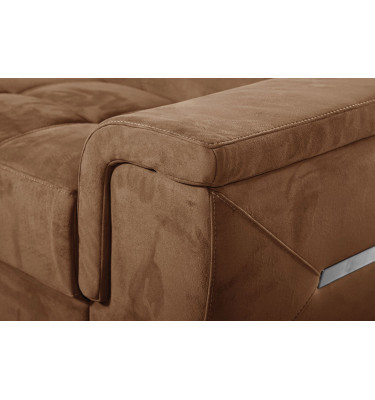 Ecksofa 5-Sitzer links Kelte | Mit verstellbaren Kopfstützen | Wozimo