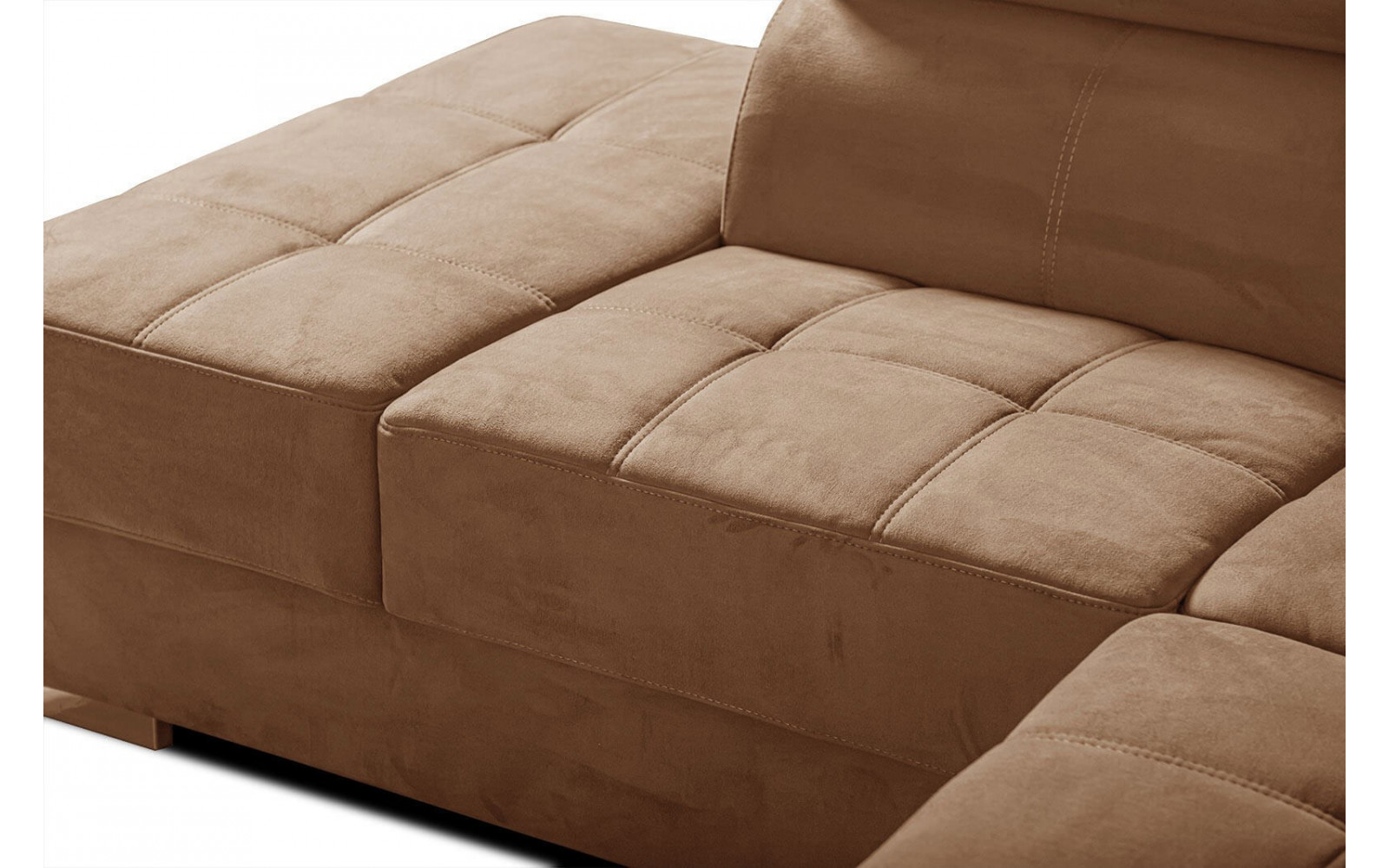 Ecksofa 5-Sitzer links Kelte | Mit verstellbaren Kopfstützen | Wozimo