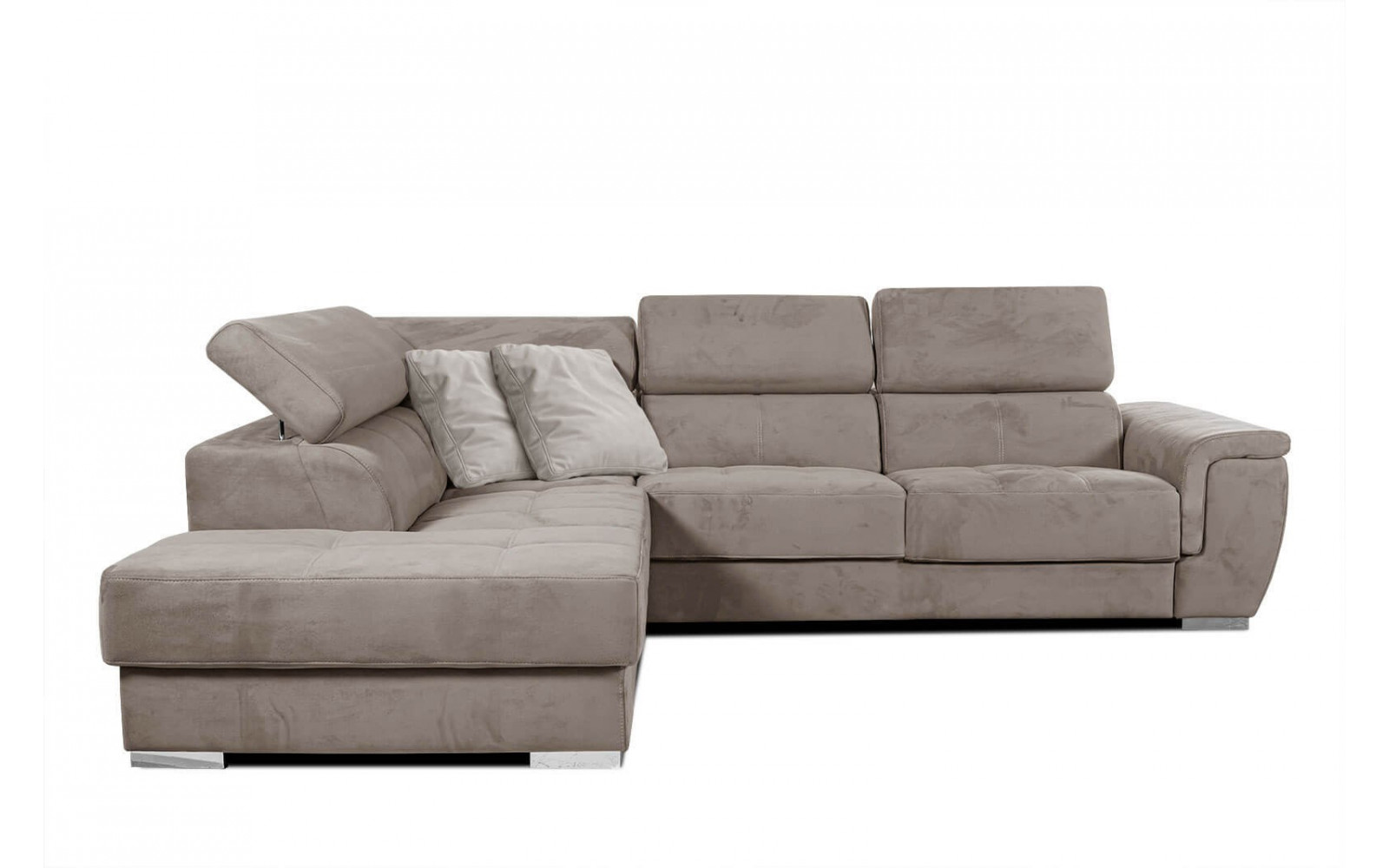 Ecksofa 5-Sitzer links Kelte | Mit verstellbaren Kopfstützen | Wozimo