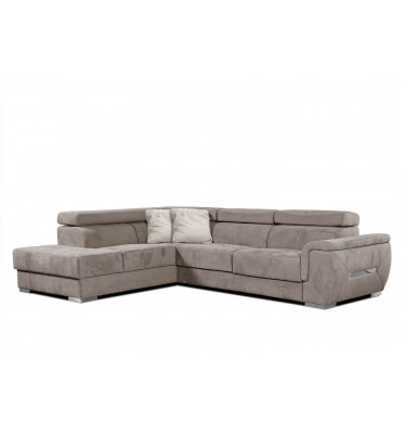 Ecksofa 5-Sitzer links Kelte | Mit verstellbaren Kopfstützen | Wozimo