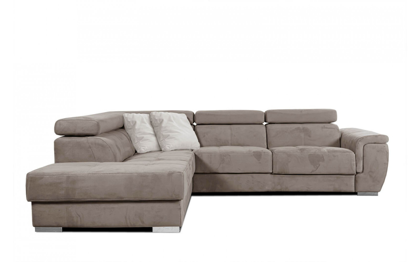Ecksofa 5-Sitzer links Kelte | Mit verstellbaren Kopfstützen | Wozimo