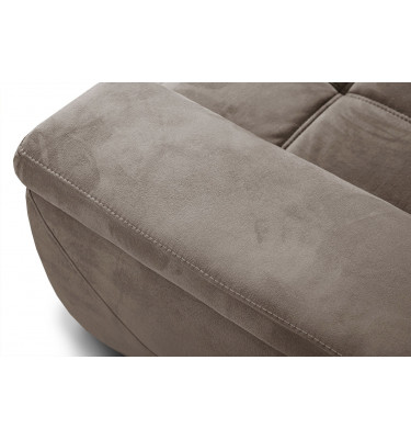 Ecksofa 5-Sitzer links Kelte | Mit verstellbaren Kopfstützen | Wozimo