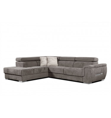 Ecksofa 5-Sitzer links Kelte | Mit verstellbaren Kopfstützen | Wozimo