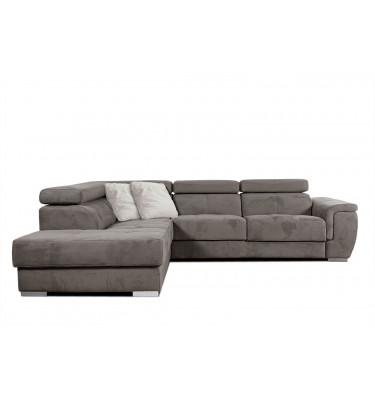 Ecksofa 5-Sitzer links Kelte | Mit verstellbaren Kopfstützen | Wozimo