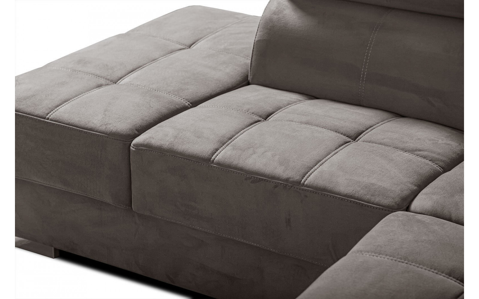 Ecksofa 5-Sitzer links Kelte | Mit verstellbaren Kopfstützen | Wozimo