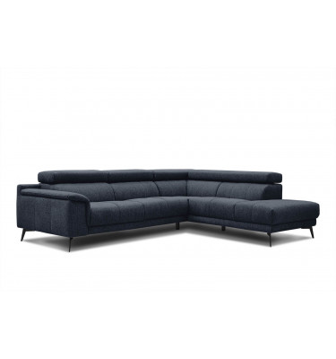 Ecksofa rechts mit verstellbaren Kopfstützen 5-Sitzer FIERO