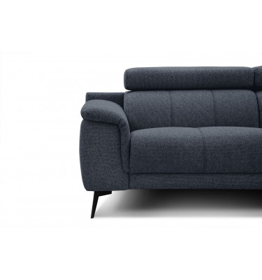 Ecksofa rechts mit verstellbaren Kopfstützen 5-Sitzer FIERO