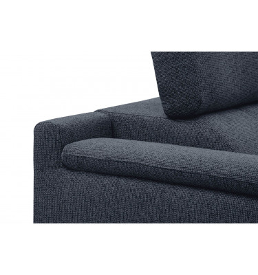 Ecksofa rechts mit verstellbaren Kopfstützen 5-Sitzer FIERO