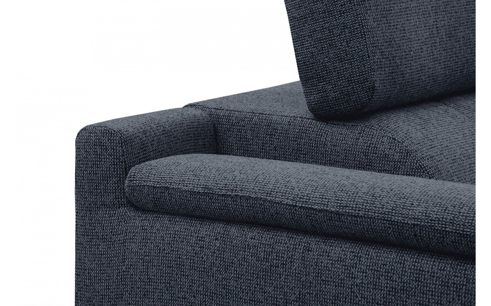 Ecksofa rechts mit verstellbaren Kopfstützen 5-Sitzer FIERO