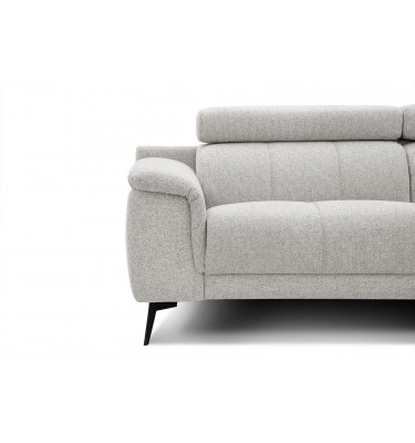 Ecksofa rechts mit verstellbaren Kopfstützen 5-Sitzer FIERO