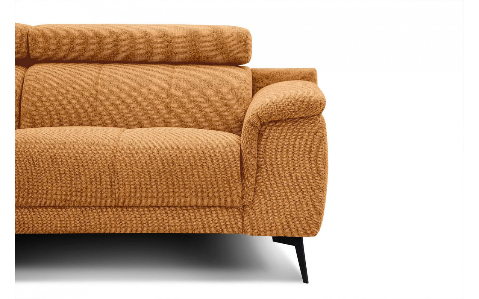 Ecksofa 5-Sitzer links Fiero | Mit verstellbaren Kopfstützen | Wozimo