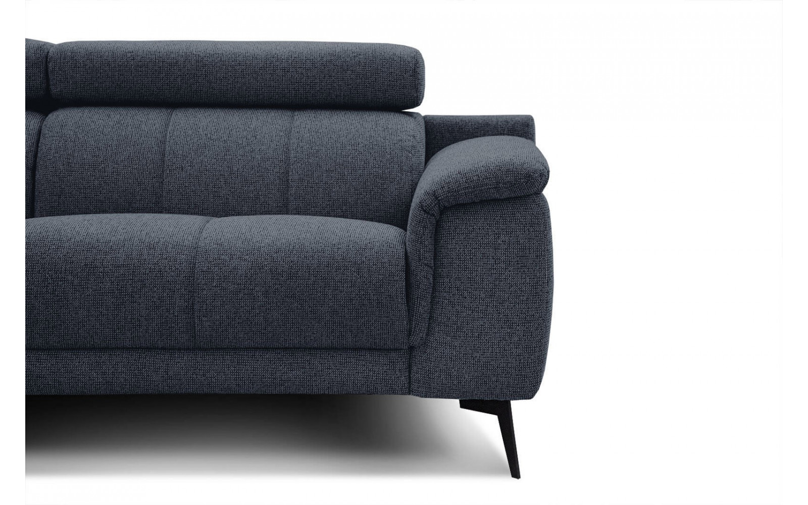 Ecksofa 5-Sitzer links Fiero | Mit verstellbaren Kopfstützen | Wozimo