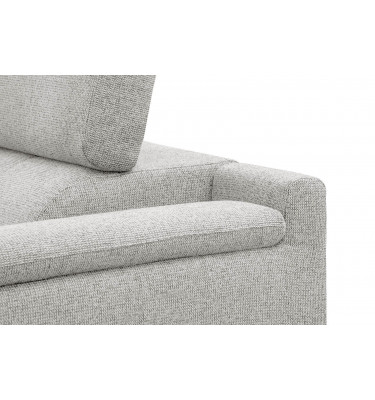 Ecksofa 5-Sitzer links Fiero | Mit verstellbaren Kopfstützen | Wozimo