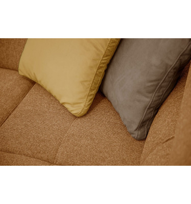 Ecksofa 5-Sitzer rechts Bergo | Mit verstellbaren Kopfstützen | Wozimo